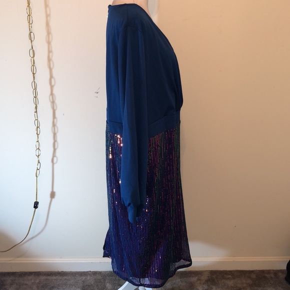 Grace Karin long sleeve sequin midi dress - Picture 5 of 9